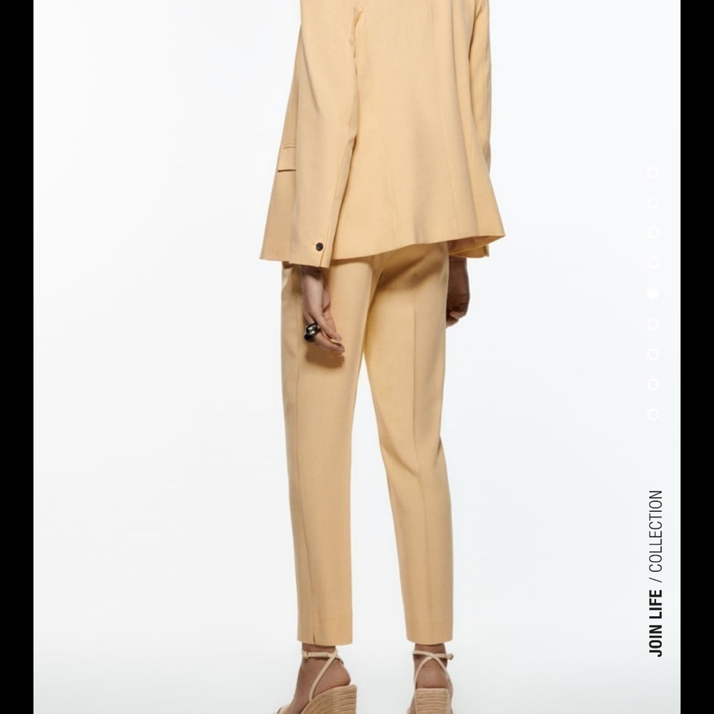 Zara Basic Inverted Lapel Blazer - Picture 5 of 14